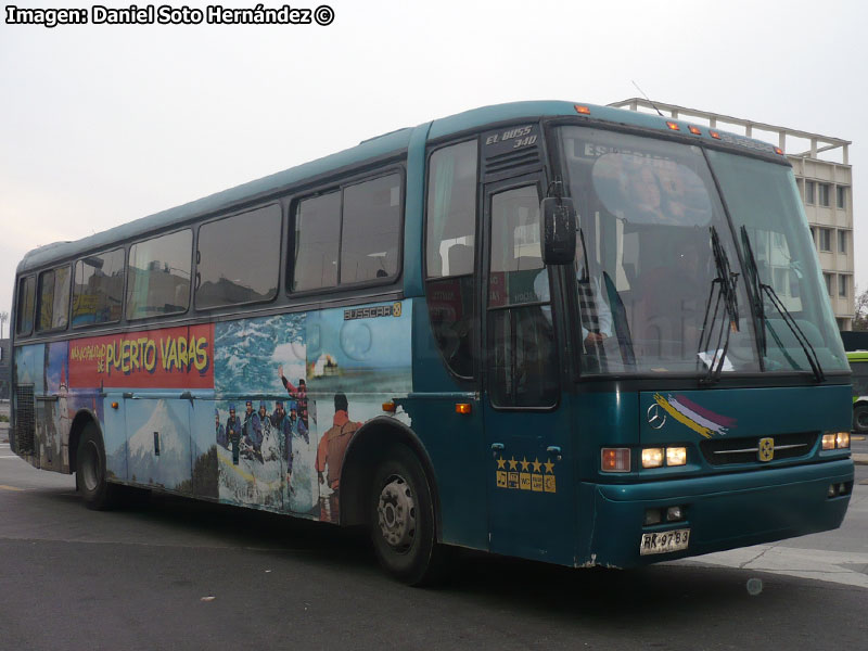 Busscar El Buss 340 / Mercedes Benz O-400RSE / I. M. de Puerto Varas (Región de Los Lagos)