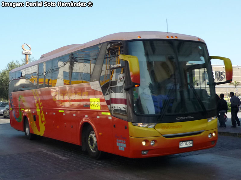 Comil Campione Vision 3.45 / Mercedes Benz O-500RS-1836 / Buses Germán Duarte