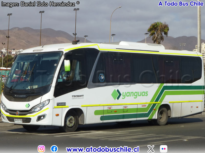 Marcopolo Senior / Mercedes Benz LO-916 BlueTec5 / Yanguas Industrial (Al servicio de Techint Chile)