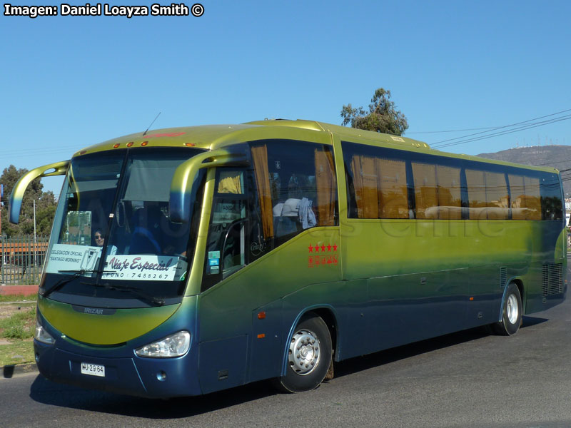 Irizar Century III 3.70 / Mercedes Benz O-500RS-1636 / Particular (Al servicio del C.D. Santiago Morning)