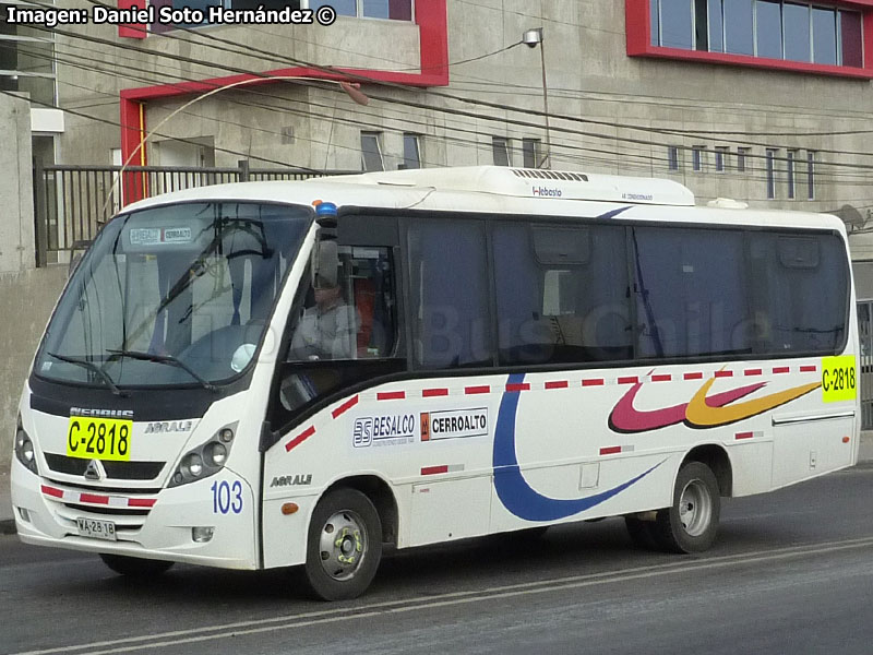 Neobus Thunder + / Agrale MA-8.5TCA / Constructora BESALCO S.A.