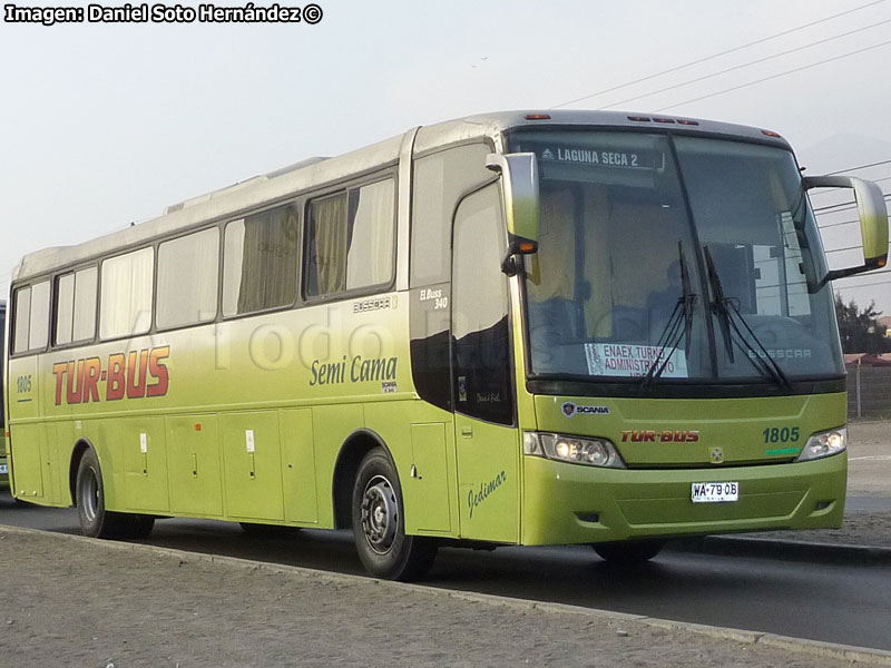 Busscar El Buss 340 / Scania K-340 / Tur Bus (Al servicio de ENAEX S.A.)