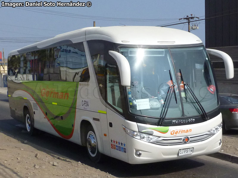 Marcopolo Viaggio G7 1050 / Mercedes Benz O-500R-1830 / Buses Germán Duarte