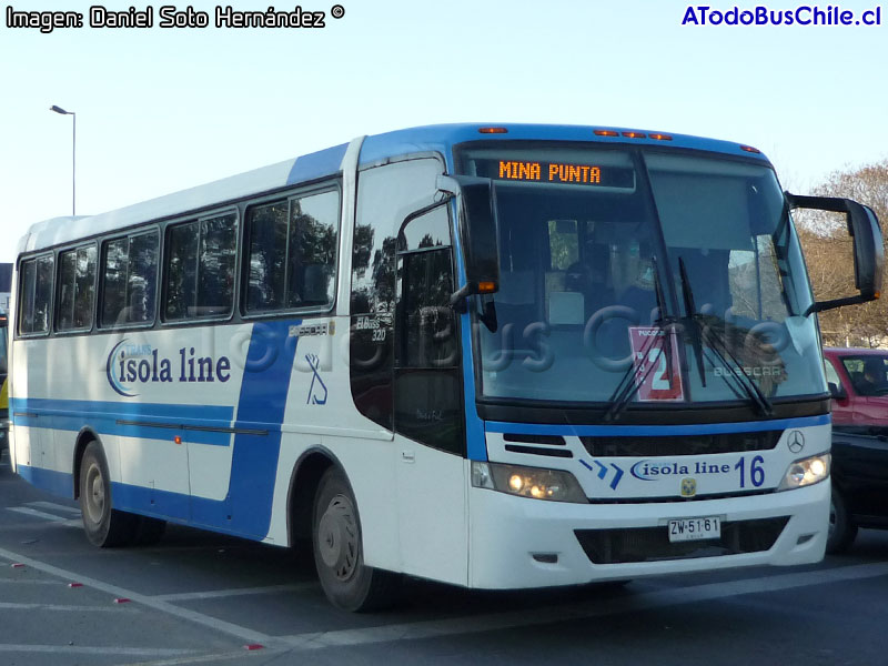 Busscar El Buss 320 / Mercedes Benz OF-1722 / Trans Isola Line