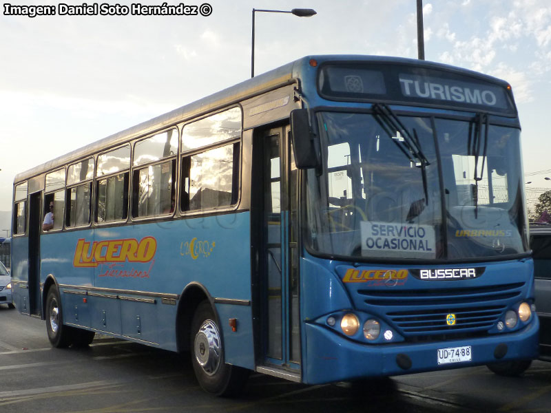 Busscar Urbanuss / Mercedes Benz OF-1721 / Transportes Lucero