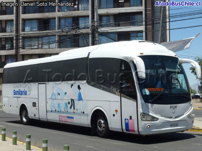 Irizar i6 3.70 / Mercedes Benz O-500RS-1836 BlueTec5 / Turismo Yanguas (Al servicio del Ministerio de Salud)