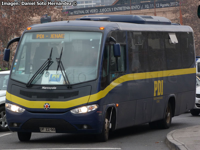 Marcopolo Senior / Mercedes Benz LO-915 / Policía de Investigaciones de Chile