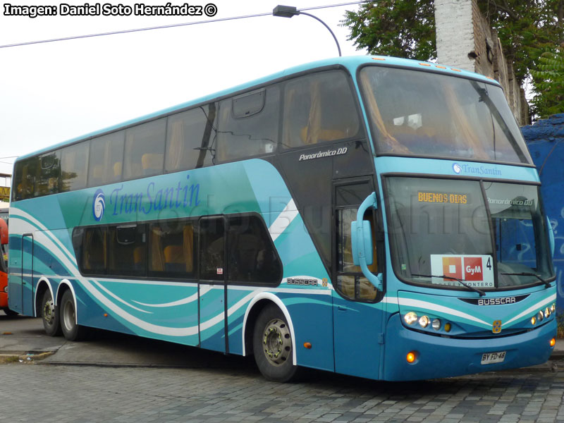 Busscar Panorâmico DD / Scania K-420 / TranSantin (Al servicio de Constructora Graña & Montero)