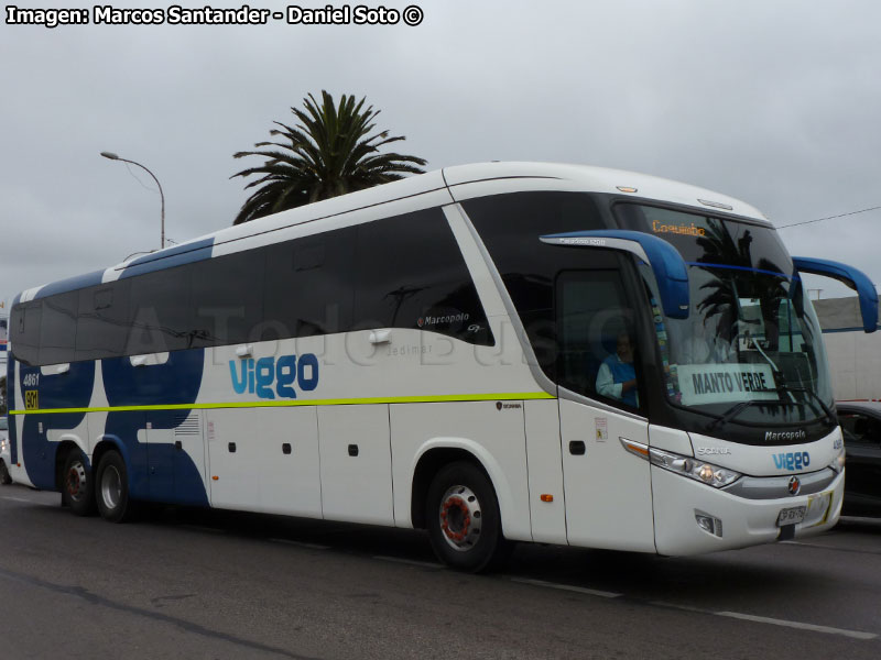 Marcopolo Paradiso G7 1200 / Scania K-400B eev5 / Viggo S.p.A. (Al servicio de AngloAmerican Manto Verde)