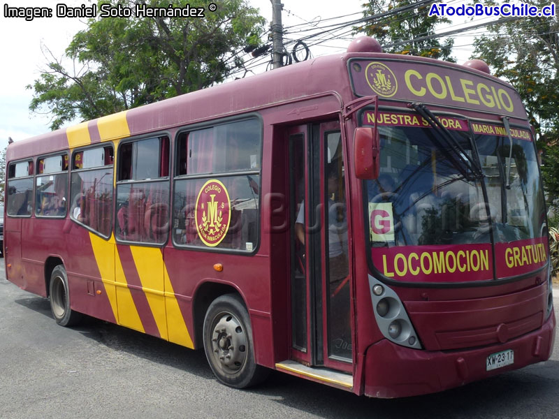 Neobus Mega / Mercedes Benz OH-1115L-SB / Colegio María Inmaculada (El Bosque - Santiago)