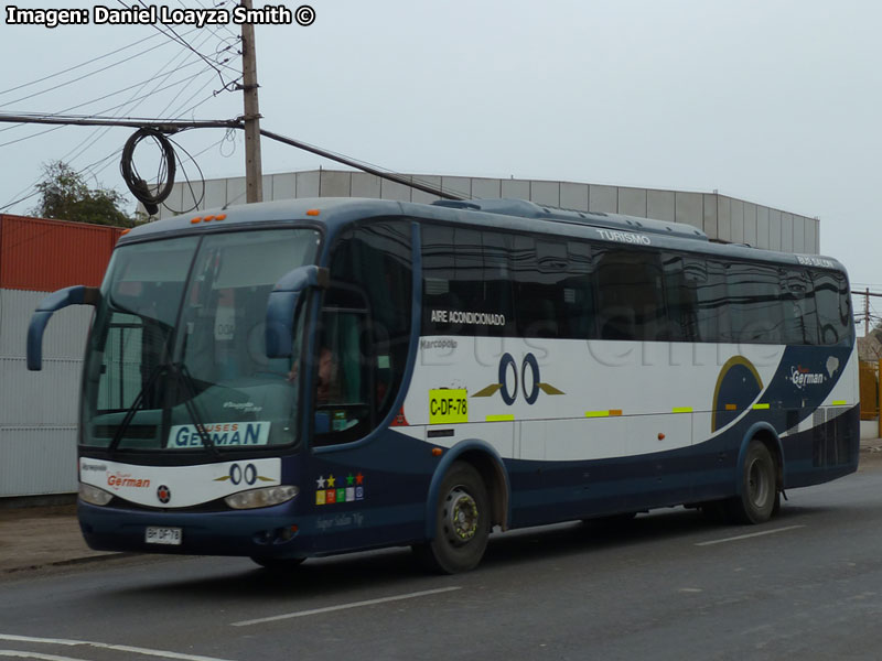 Marcopolo Viaggio G6 1050 / Mercedes Benz O-500R-1830 / Buses Germán Duarte