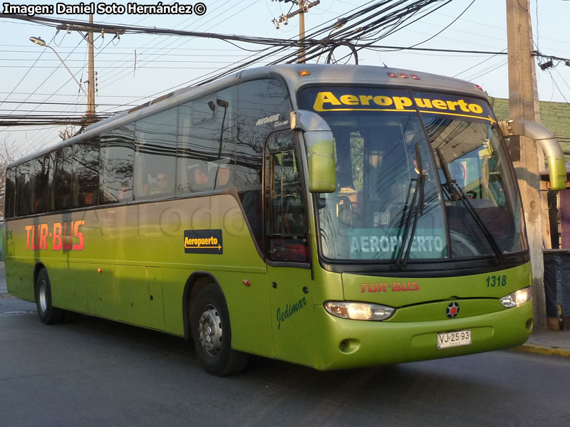 Marcopolo Andare Class 850 / Mercedes Benz OH-1628L / Tur Bus Aeropuerto