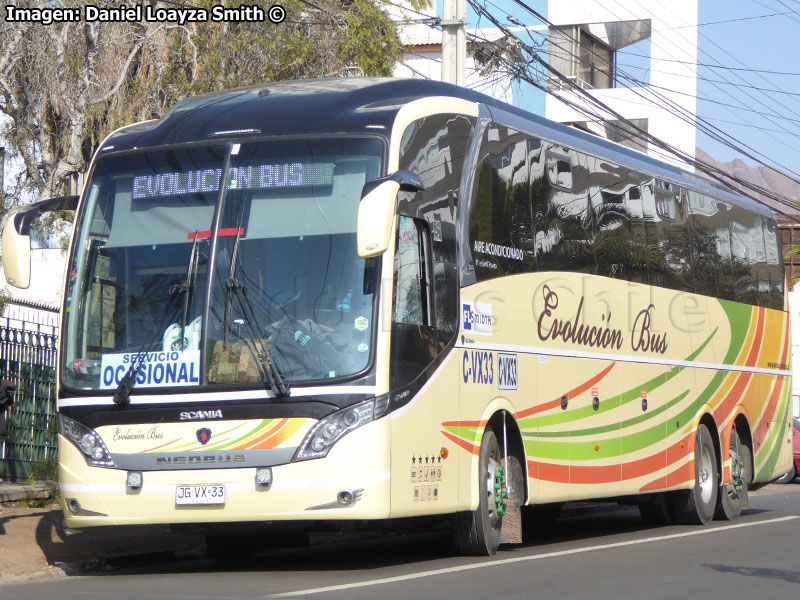 Neobus New Road N10 380 / Scania K-400B eev5 / Evolución Bus