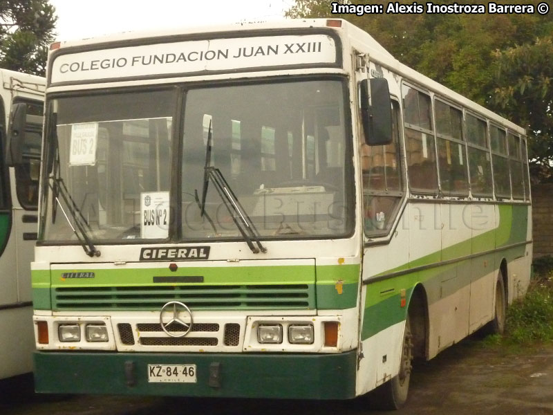 Ciferal Padron Rio / Mercedes Benz OF-1318 / Colegio Fundación Juan XXIII