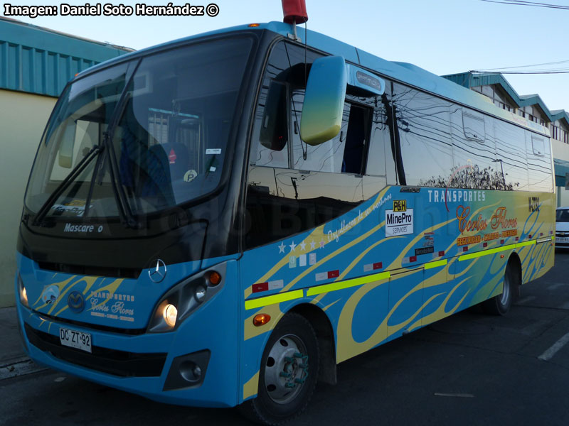 Mascarello Gran Micro / Mercedes Benz LO-915 / Transportes Cortés Flores