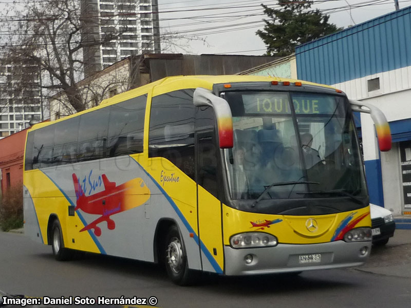 Irizar Century II 3.70 / Mercedes Benz O-400RSE / Jet Sur (Al servicio de C.D. Iquique)