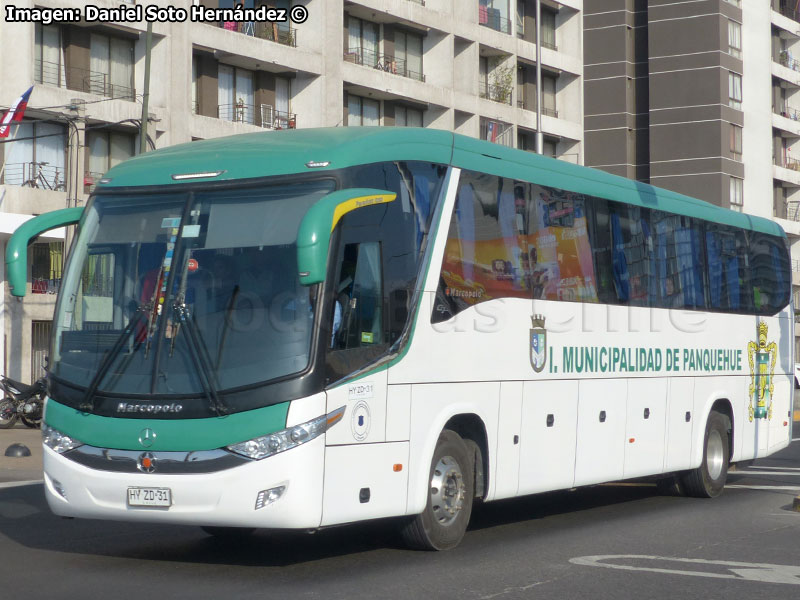 Marcopolo Viaggio G7 1050 / Mercedes Benz O-500RS-1836 BlueTec5 / I. M. de Panquehue (Región de Valparaíso)