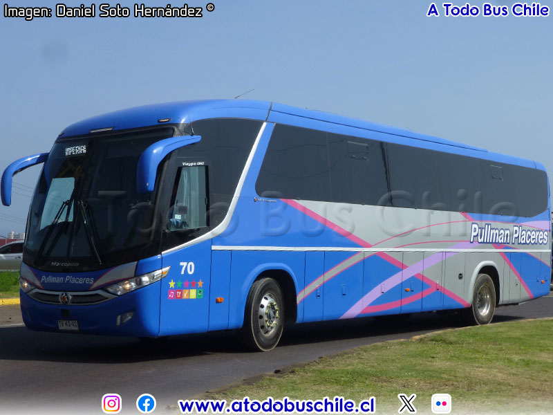 Marcopolo Viaggio 1050 / Mercedes Benz O-500RS-1945 BlueTec5 / Pullman Placeres