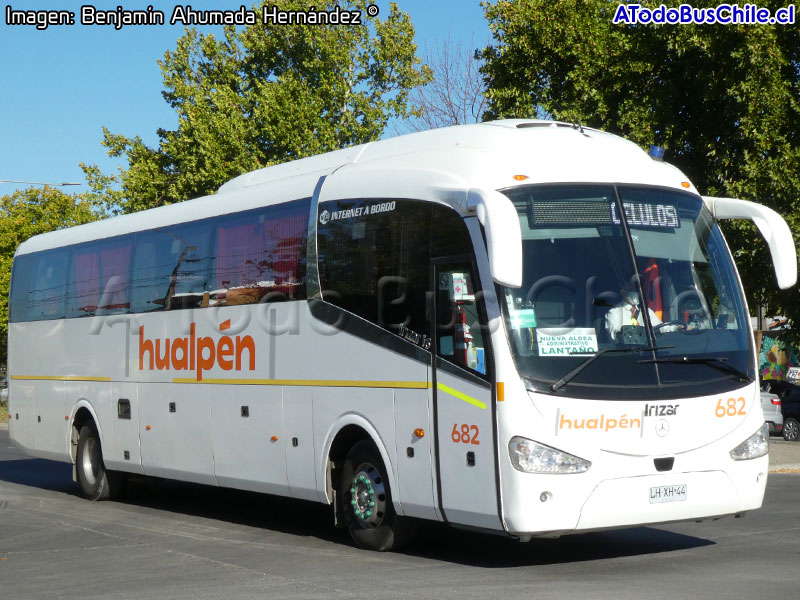 Irizar i6 3.70 / Mercedes Benz O-500RS-1836 BlueTec5 / Buses Hualpén