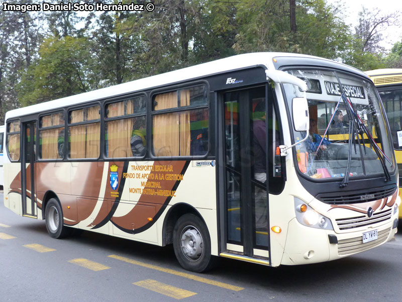 Induscar Caio Foz Super / Mercedes Benz OF-1218 / I. M. de Monte Patria (Región de Coquimbo)