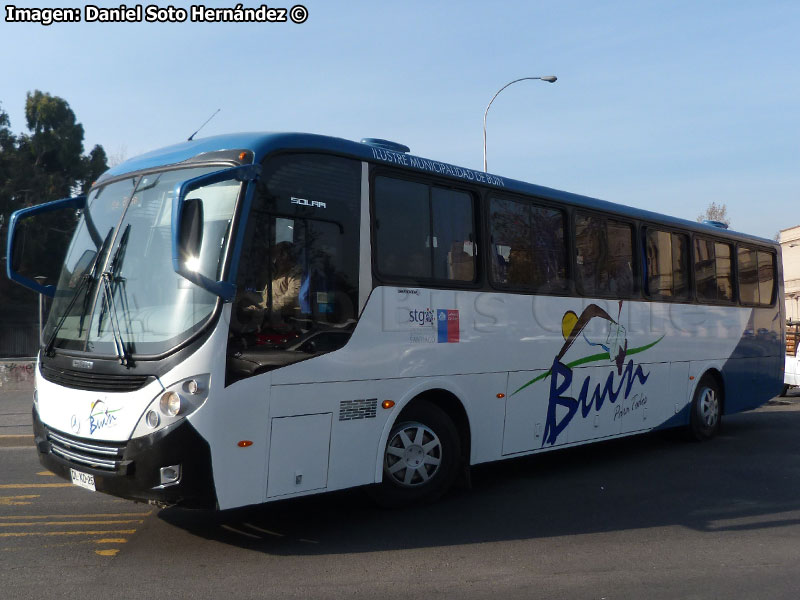 Induscar Caio Foz Solar / Mercedes Benz OF-1722 / I. M. de Buin (Area Metropolitana)