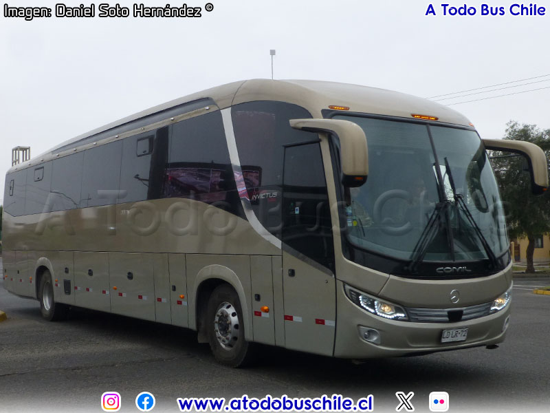 Comil Campione Invictus 1050 / Mercedes Benz O-500RS-1826 BlueTec5 / Ejército de Chile (VI División)