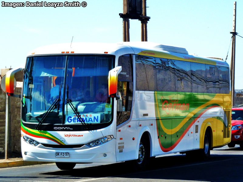 Comil Campione 3.45 / Mercedes Benz O-500RS-1836 / Buses Germán Duarte