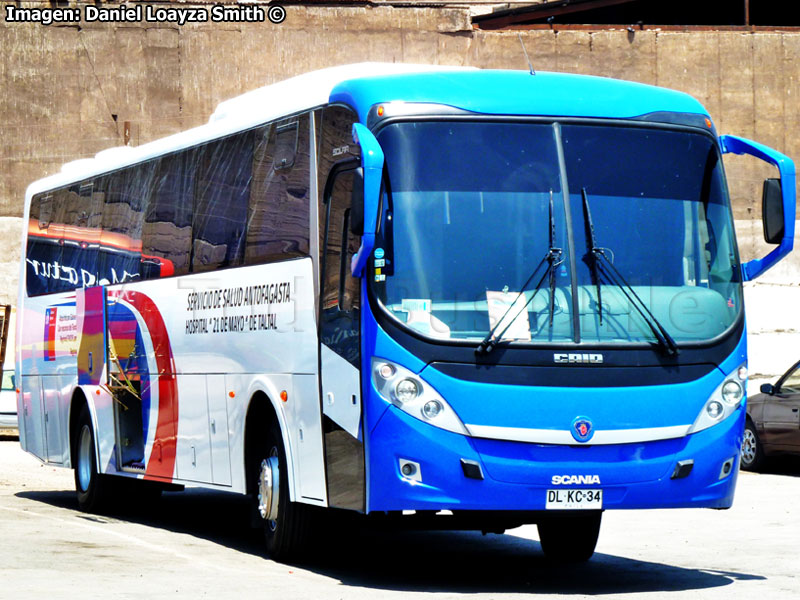 Induscar Caio Foz Solar / Scania K-230B / Servicio de Salud Región de Antofagasta