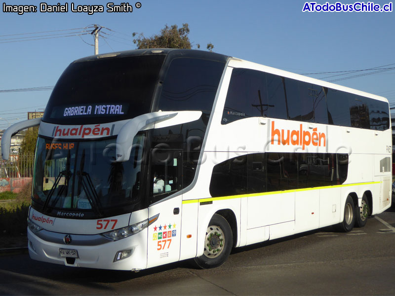 Marcopolo Paradiso G7 1800DD / Mercedes Benz O-500RSD-2441 BlueTec5 / Buses Hualpén