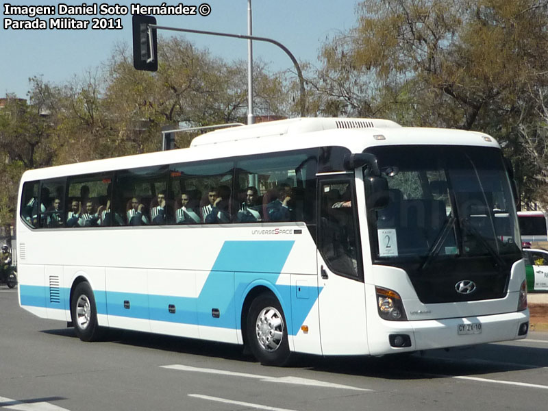 Hyundai Universe Space Luxury / Fuerza Aérea de Chile (II Brigada Aérea)