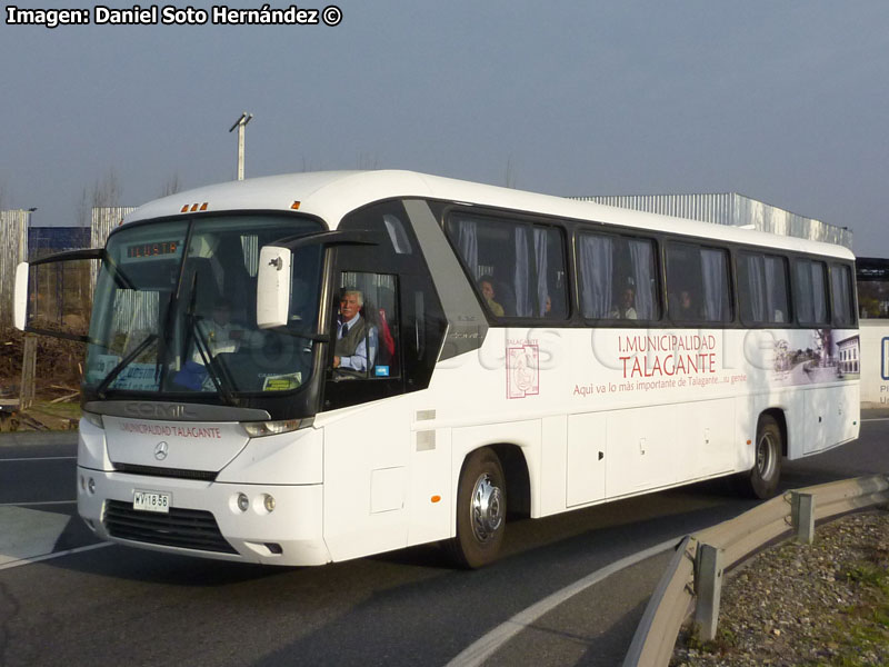 Comil Campione 3.25 / Mercedes Benz OF-1721 / I. M. de Talagante (Región Metropolitana)