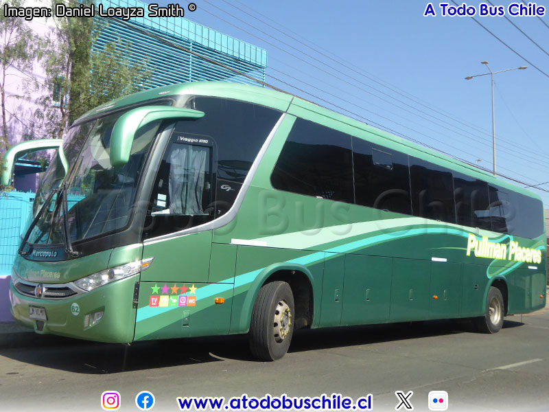 Marcopolo Viaggio G7 1050 / Mercedes Benz O-500RS-1836 BlueTec5 / Pullman Placeres