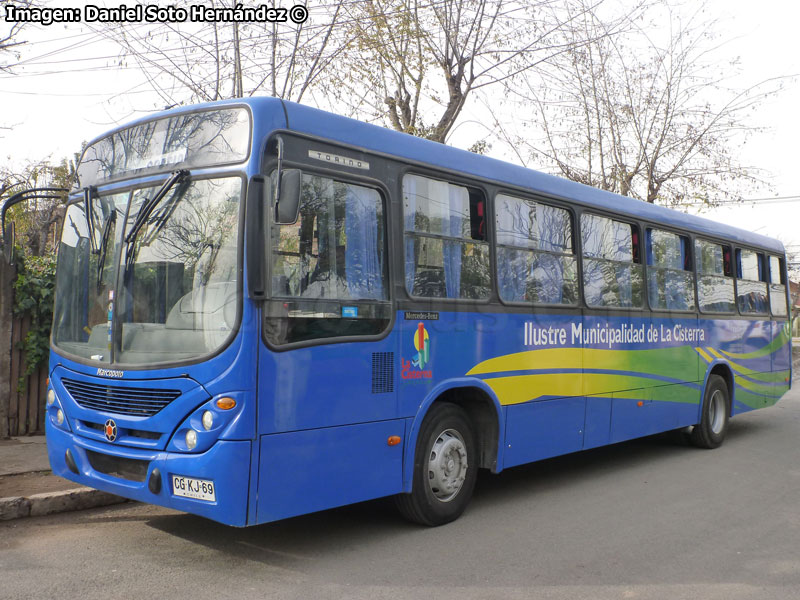 Marcopolo Torino / Mercedes Benz OF-1722 / I. M. de La Cisterna (Región Metropolitana)