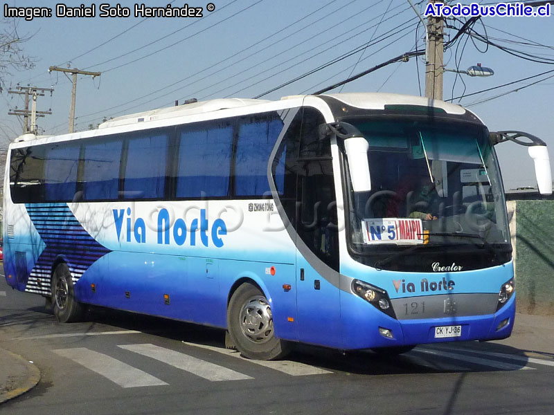 Zhong Tong Creator LCK6107H / Vía Norte