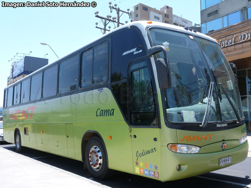 Marcopolo Andare Class 1000 / Scania K-340 / Avant S.A. (Al servicio del Club de Deportes Cobresal)