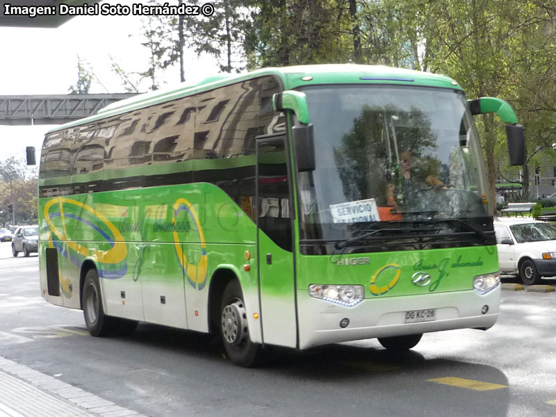 Higer Bus KLQ6109 (H100.45) / Buses J. Ahumada