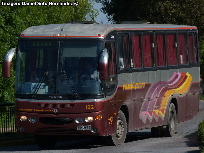 Marcopolo Allegro G6 / Mercedes Benz OF-1721 / Buses Hualpén (Al servicio de ASMAR)