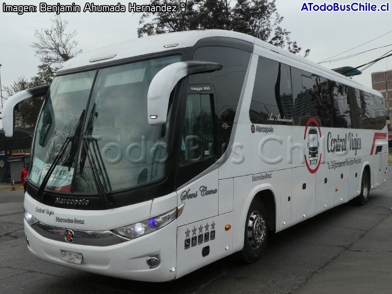 Marcopolo Viaggio G7 1050 / Mercedes Benz O-500RS-1836 BlueTec5 / Central Viajes (Al servicio de Sky Airline S.A.)