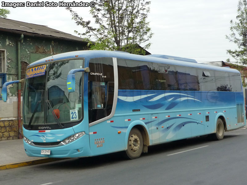 Comil Campione 3.45 / Mercedes Benz O-500RS-1836 / Damir Transportes