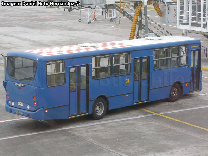 Busscar Urbanuss / Mercedes Benz OF-1721 / Aeropuerto Internacional Comodoro Arturo Merino Benítez