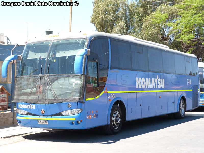 Marcopolo Viaggio G6 1050 / Volksbus 18-320EOT / Komatsu Chile S.A.