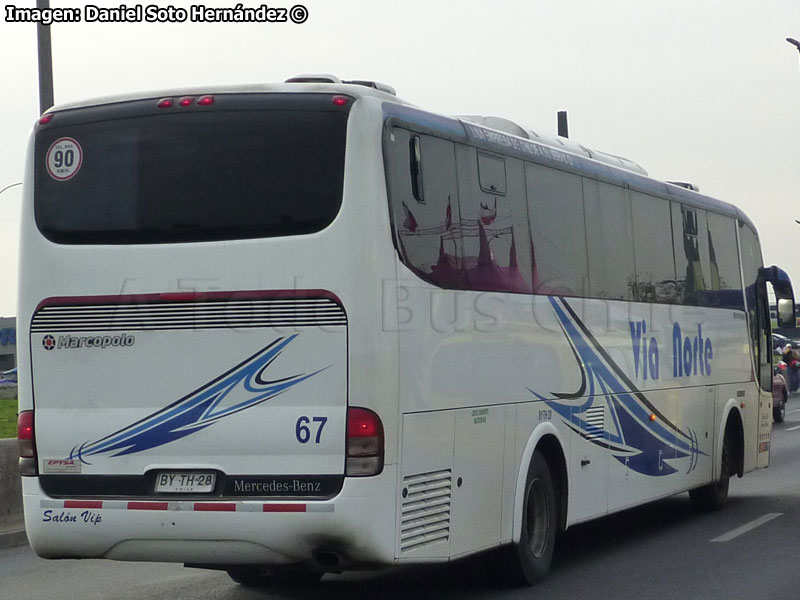 Marcopolo Viaggio G6 1050 / Mercedes Benz O-500RS-1836 / Queilen Bus (Al servicio de Vía Norte)