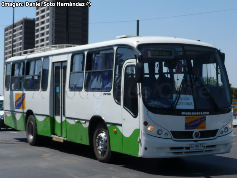 Neobus Spectrum Road / Mercedes Benz OF-1721 / I. M. de Peñaflor (Area Metropolitana de Santiago)