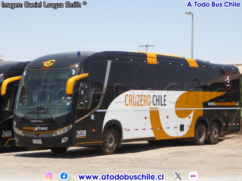 Comil Campione Invictus 1200 / Volvo B-450R Euro5 / Cruzero Chile