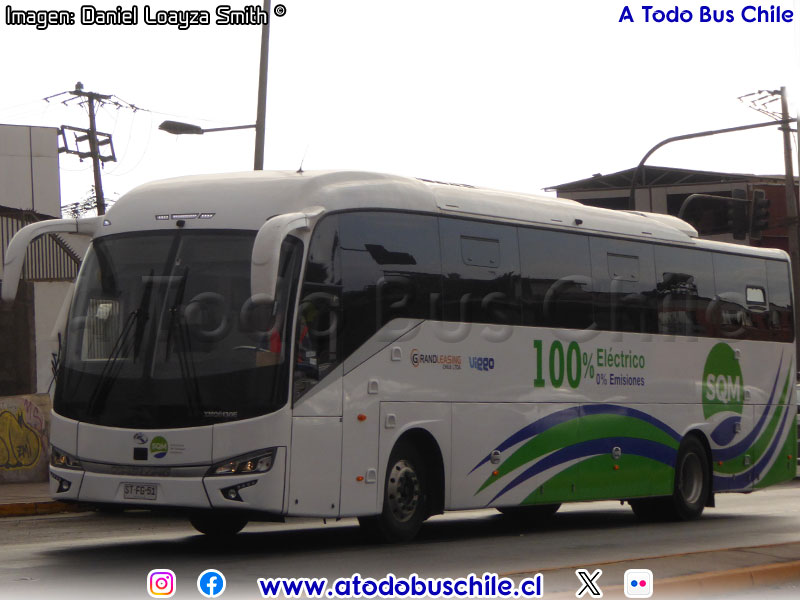 King Long XMQ6130EYWE5 / Viggo S.p.A. (Al servicio de SQM)