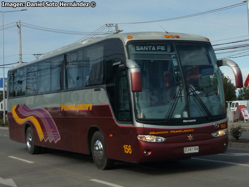 Marcopolo Andare Class 1000 / Mercedes Benz OH-1628L / Buses Hualpén