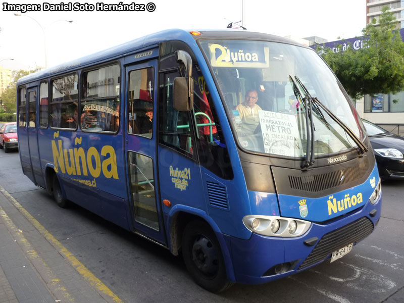 Marcopolo Senior / Mercedes Benz LO-915 / Transporte Comunal Gratuito I. M. de Ñuñoa (Región Metropolitana)