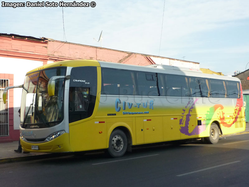 Comil Campione 3.45 / Mercedes Benz O-500RS-1836 / Civ-Tur (Al servicio de Damir Transportes)