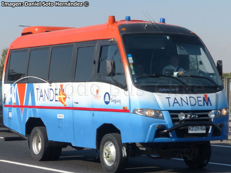 Volare V8L 4x4 / Agrale MA-8.5TCE Euro5 / Tandem (Al servicio de CODELCO División El Teniente)