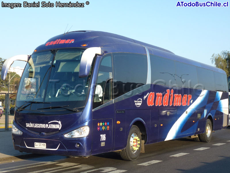 Irizar i6 3.70 / Mercedes Benz O-500RS-1836 BlueTec5 / Nueva Andimar